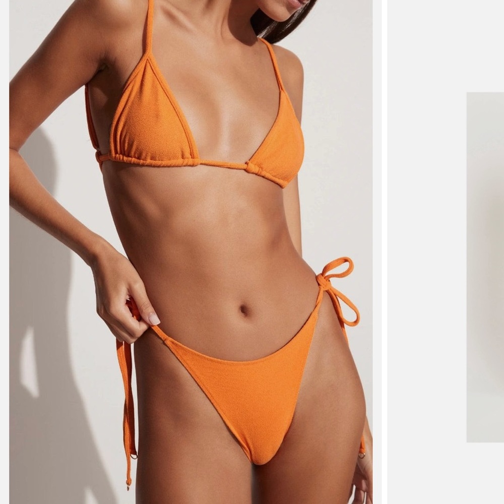 Orange Buttery Soft Two Piece Bikini